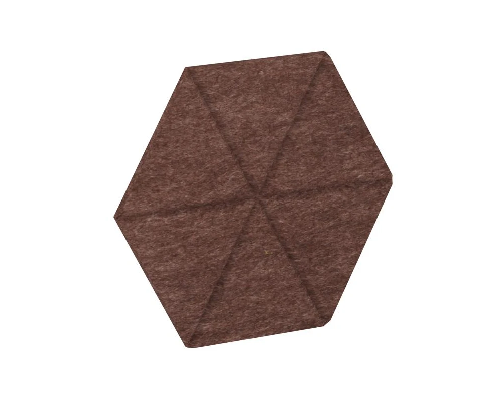 Настенная панель шестигранная (6 лучей) VE.NP-6G6LU-200 400x346x12 Акустикс / AcustiX