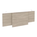 Дуб аттик/Металл белый