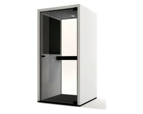 Акустическая кабина LWOP CUBE ONE (задняя стенка стекло) images